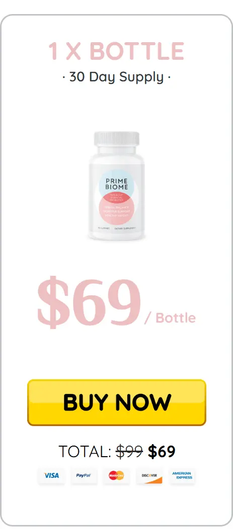 PrimeBiome 1 bottle